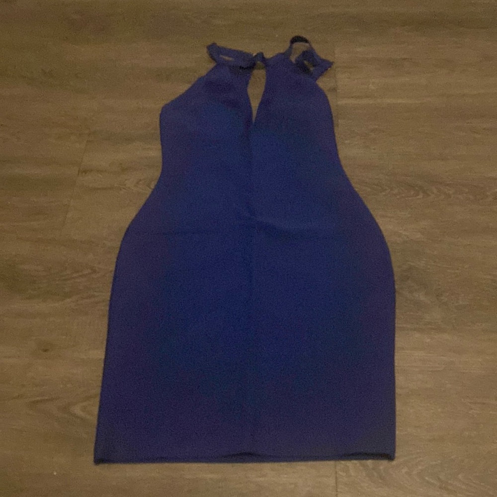 Hot Blue night out dress